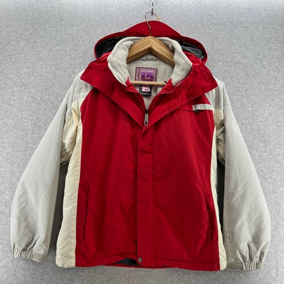 Burton Jackets & Coats Burton Hooded Ski Snow Jacket Redgray Women